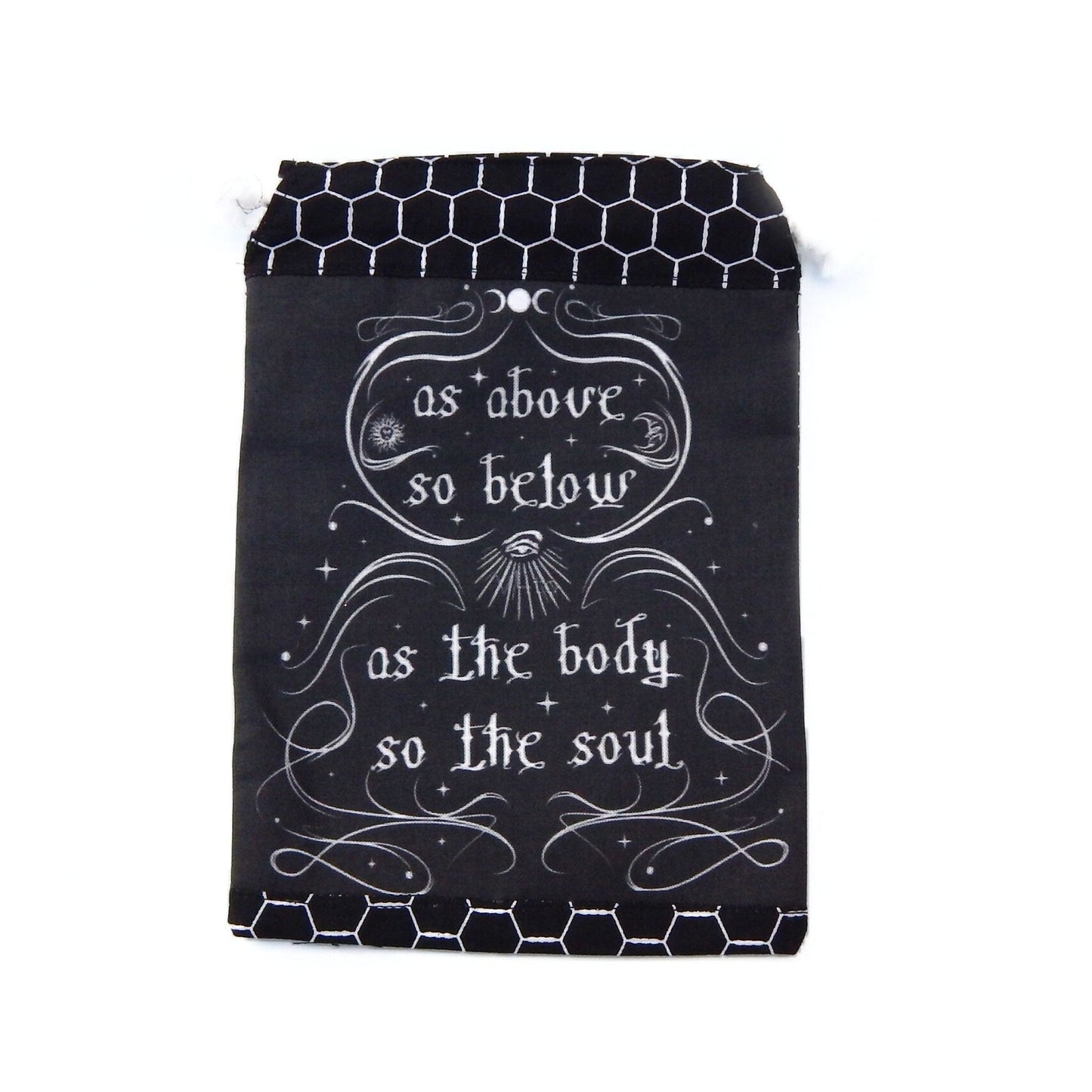 As Above... Divination Drawstring Pouch